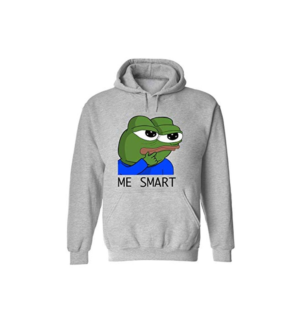 Product BakoIsland Me Smart Funny Frog Meme Unisexo Sudadera con Capucha Suéter Large