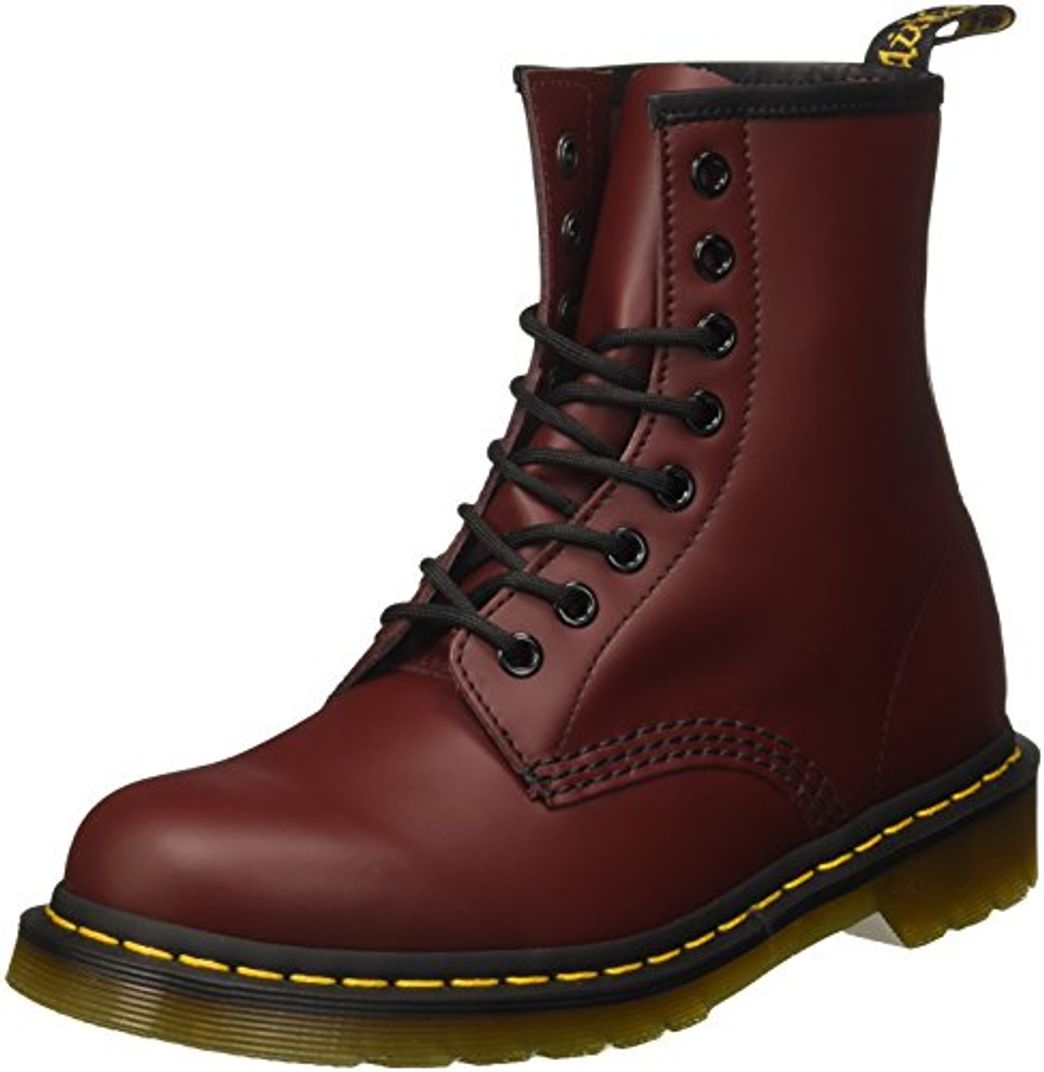 Social Dr. Martens 1460, Botas Unisex Adulto, Rojo