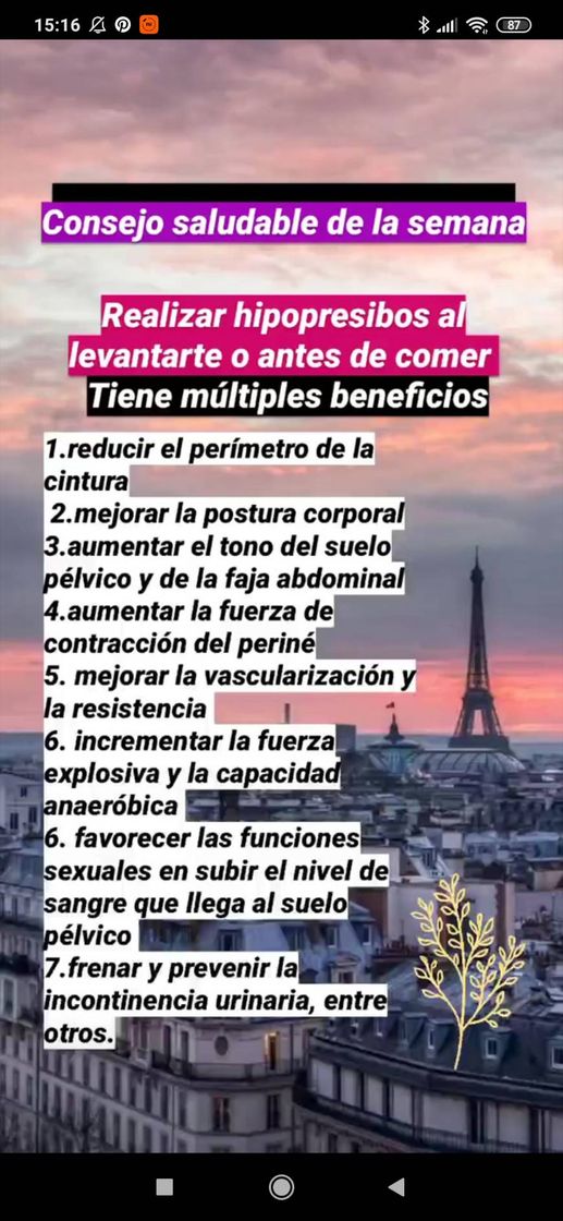 Moda Consejos salud: hipopresibos al levantarte no antes de comer