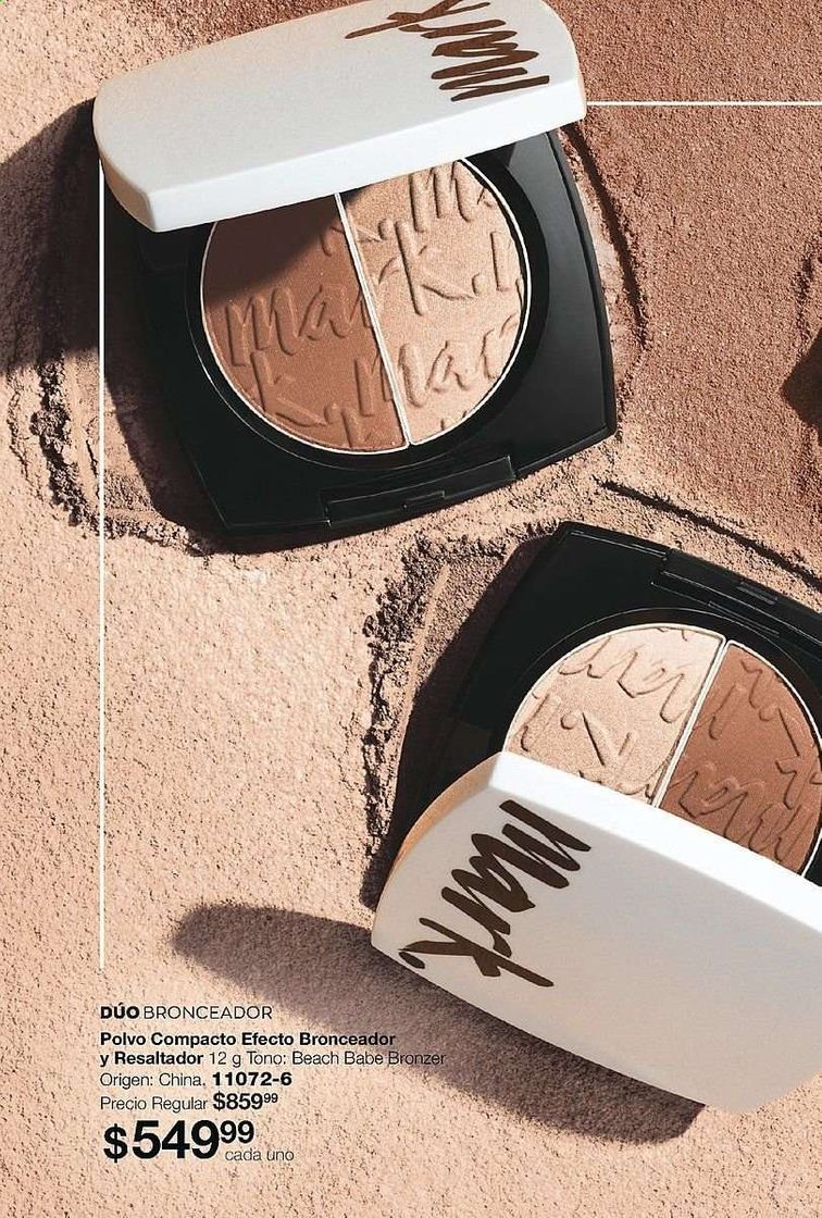 Product Dúo de polvo compacto efecto bronceador y resaltador