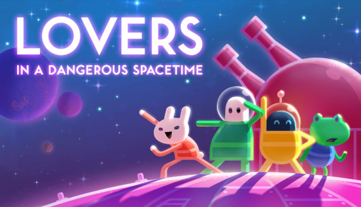 Videogames LOVERS in a dangerous spacetime
