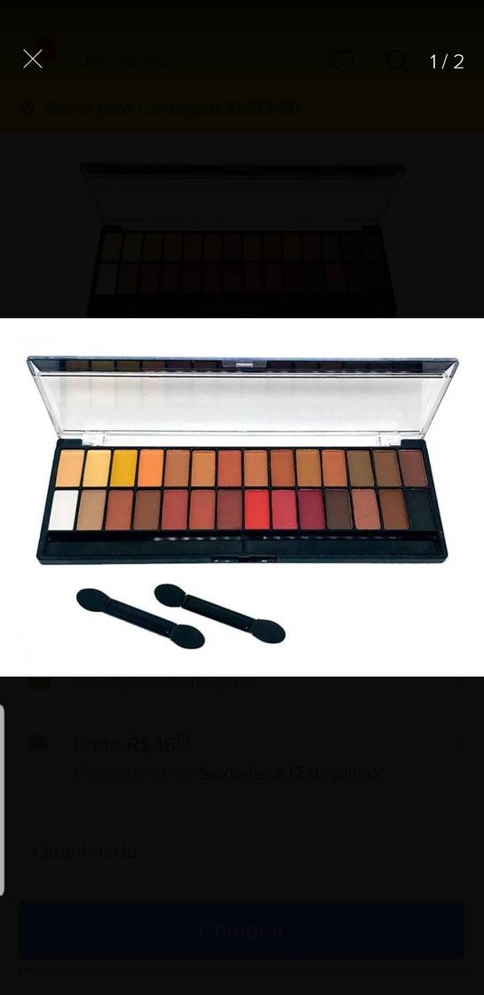 Producto Paleta de sombras Belle Angel 