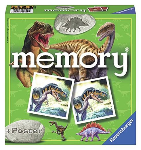 Ravensburger - Memory, diseño Dinosaurios