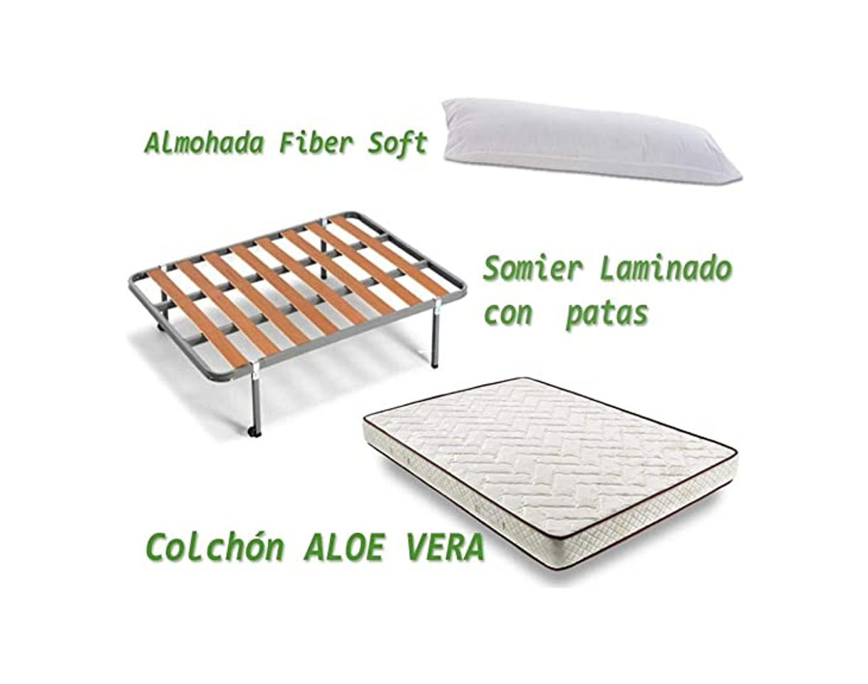 Elemento de la categoría hogar Hogar24 Es Cama Completa-Colchón Viscobrown Reversible