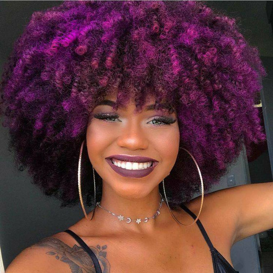 Fashion Color Curly Pretty HAIR 💜