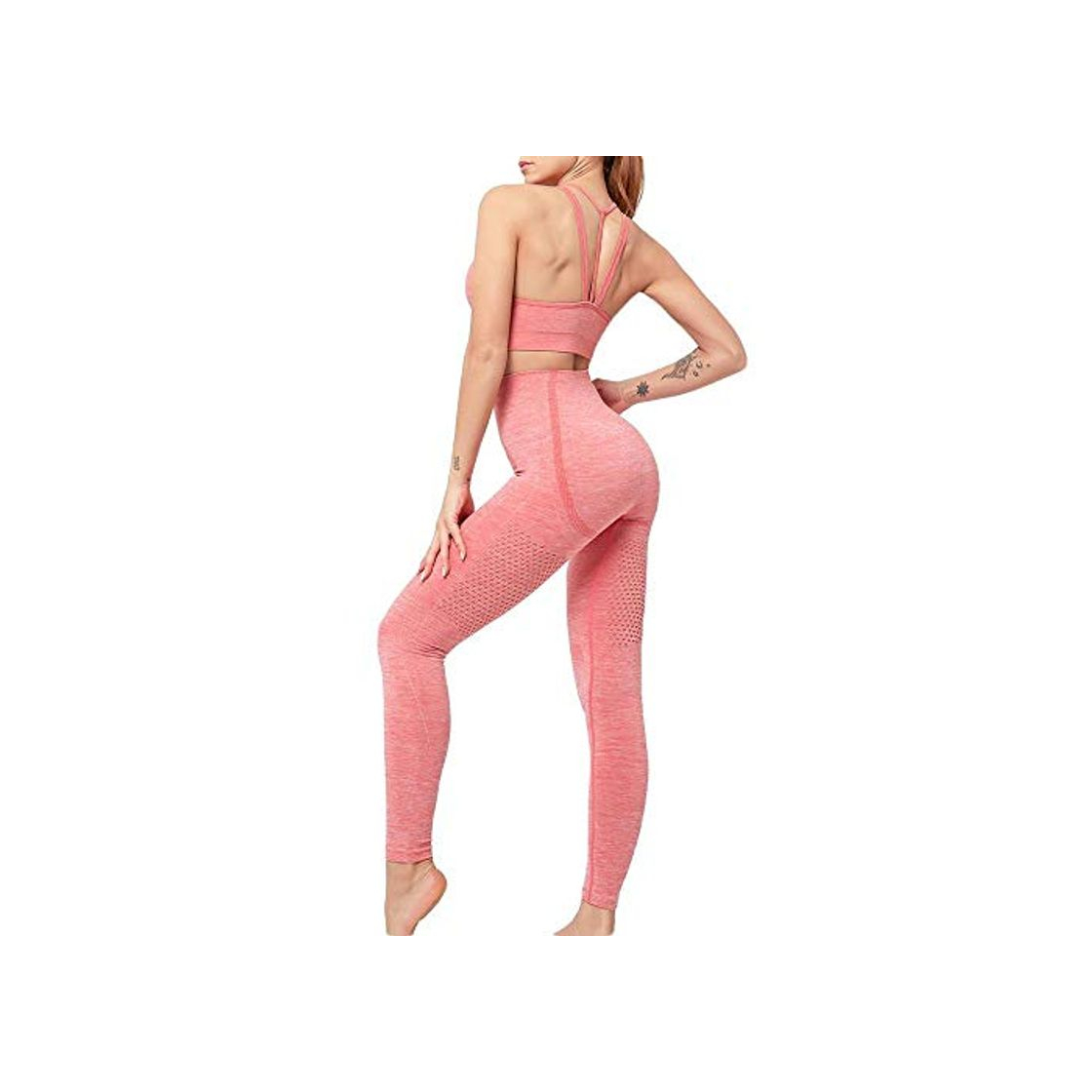 Products wksee Yoga Mujer Fitness Conjunto De Yoga Sin Costuras Gimnasio para Mujer