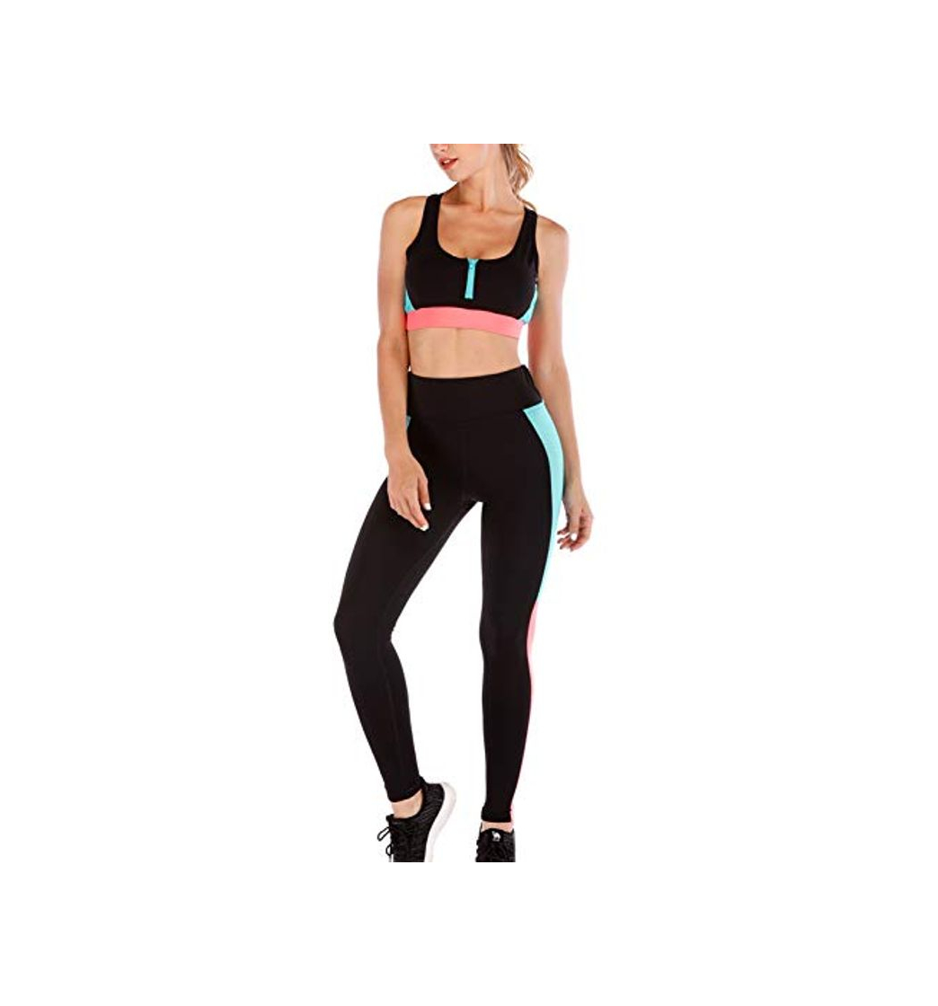 Producto LaLaAreal Mujer Legging Mallas Pantalones De Compresión De Longitud Completa para Fitness Running Yoga