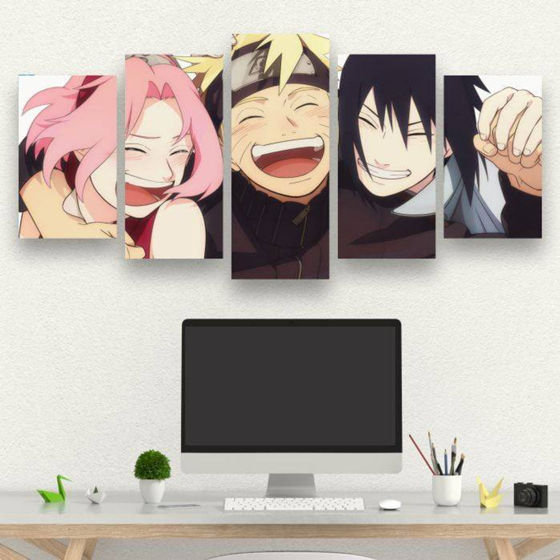 Social kit Naruto quadros