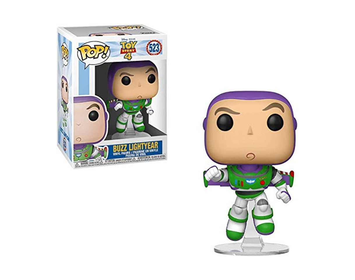 Social Funko- Pop Vinilo: Disney: Toy Story 4: Buzz Lightyear Figura Coleccionable,