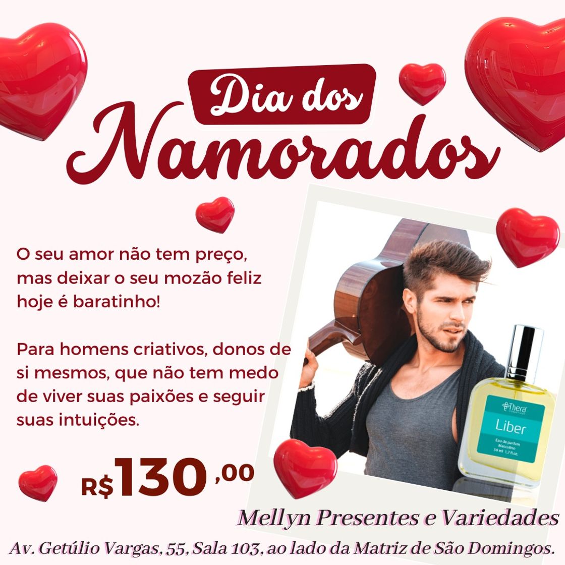 Social Liber Perfume Masculino