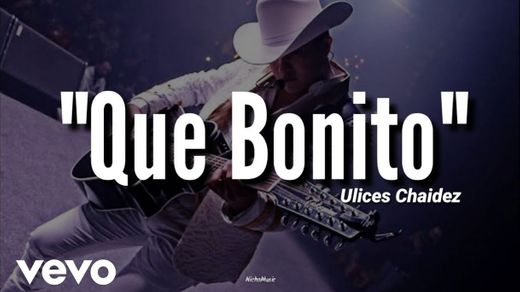 Ulices Chaidez - Que Bonito (LETRA) Estreno 2020 - YouTube