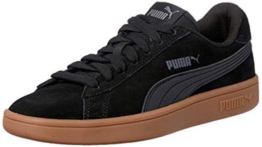 PUMA Smash v2, Zapatillas Unisex Adulto, Negro