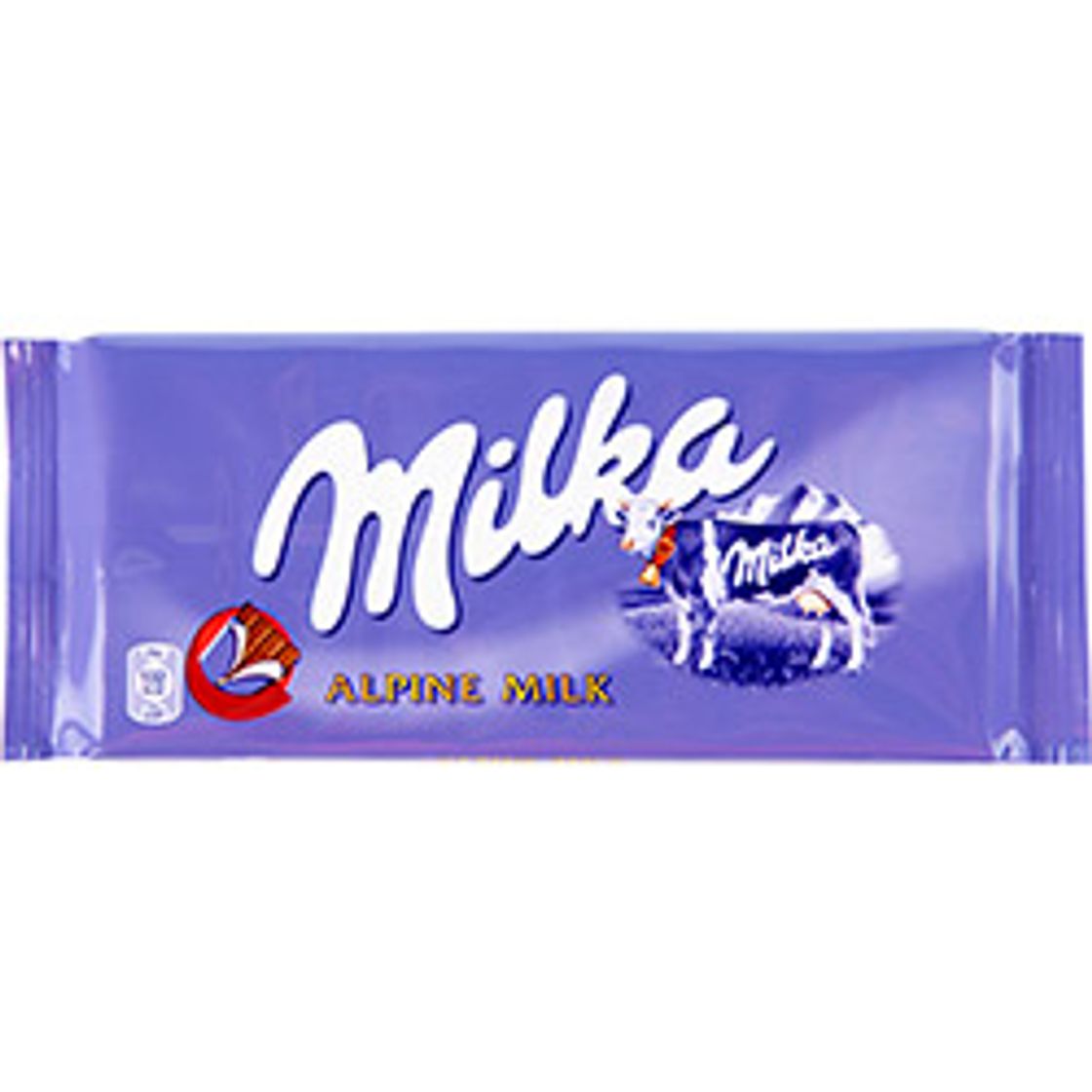 Fashion Chocolate Milka Alpine Milk 100 g nas americanas