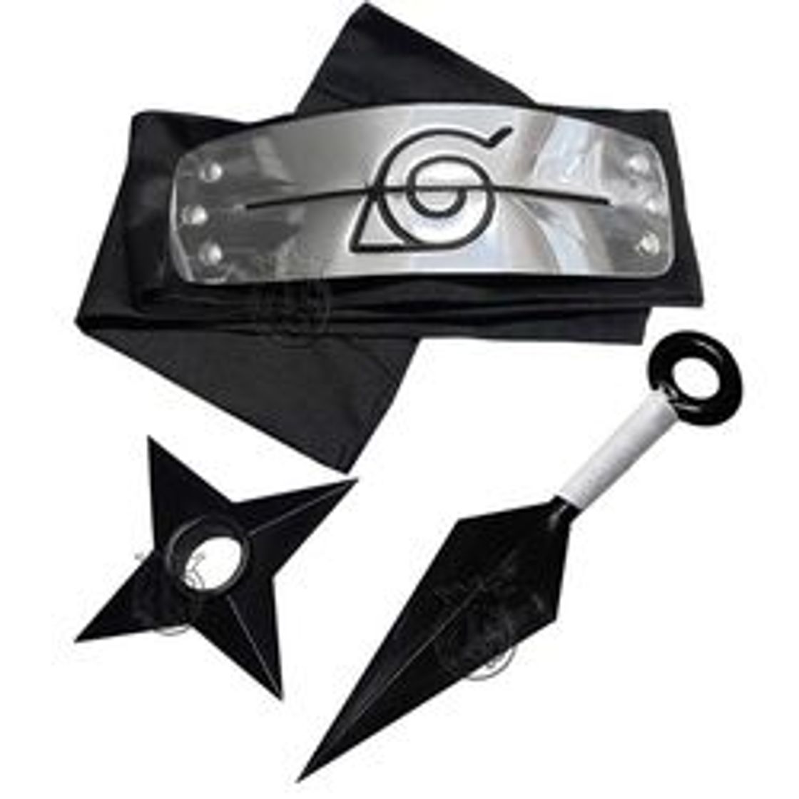 Moda Bandana Naruto Aldeia Da Folha Renegado Kunai Shuriken Itach ...