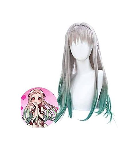 Wig peluca anime cosplay toiletbound hanako kun yashiro grad
