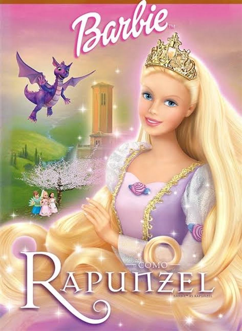 Fashion Barbie como Rapunzel 