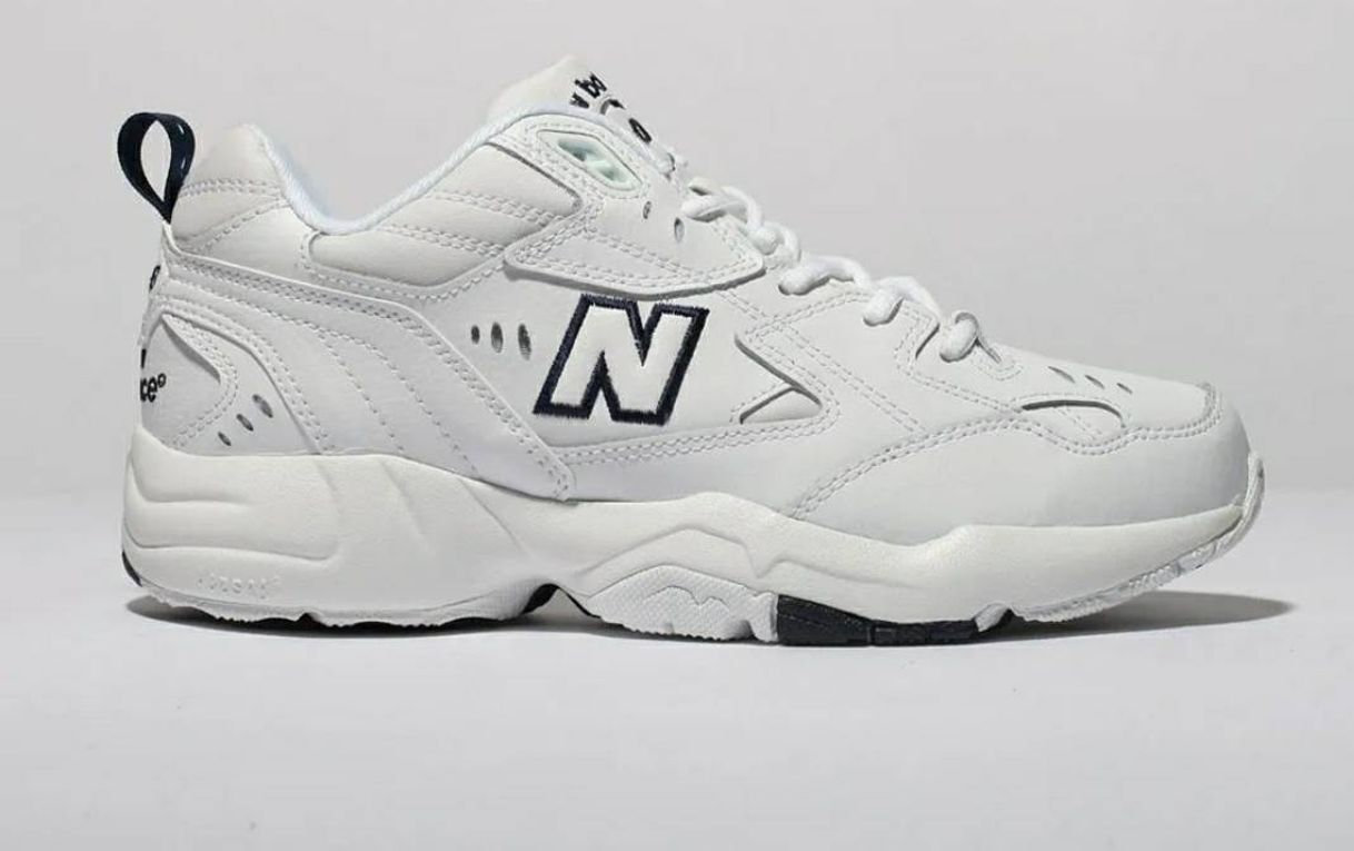 Moda womens white & navy new balance 608 v3 trainers | schuh