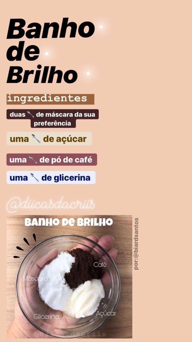 Fashion BOMBA DE BRILHO 