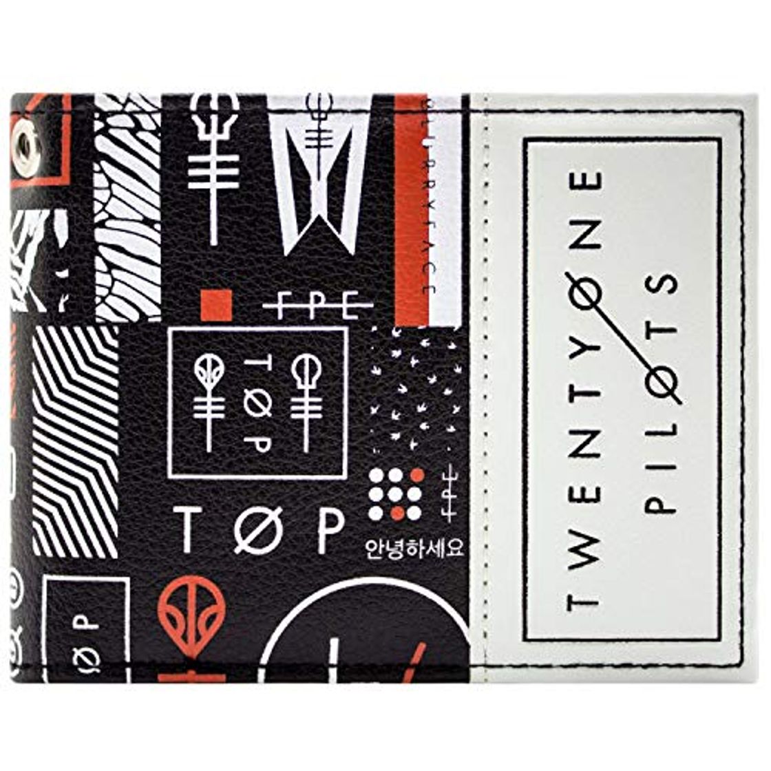 Product Cartera de Twenty One Pilots Blurryface Banda Negro