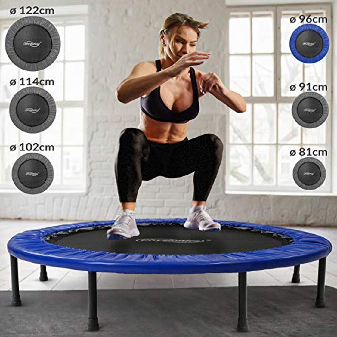 Product Physionics Mini trampolín en Varias tamaños - Peso máximo