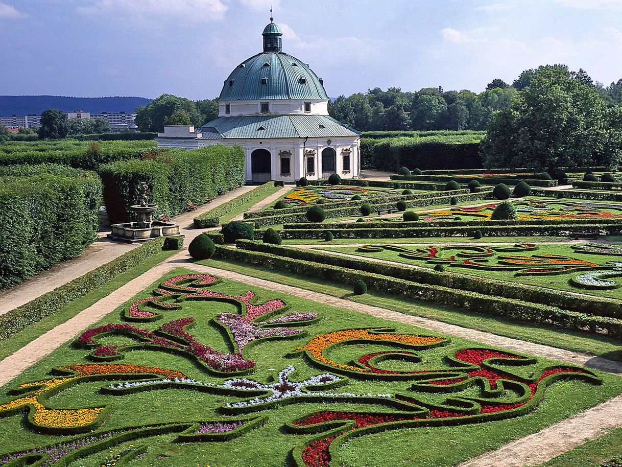 Fashion Gardens and Castle at Kroměříž