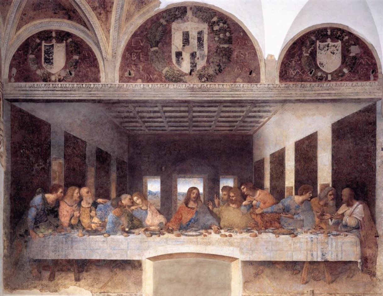 Social The Last Supper by Leonardo da Vinci