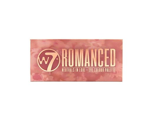 W7 Neutrales Romance Enamorado 14 Color Ojos Paleta Sombra Tonos Melocotón