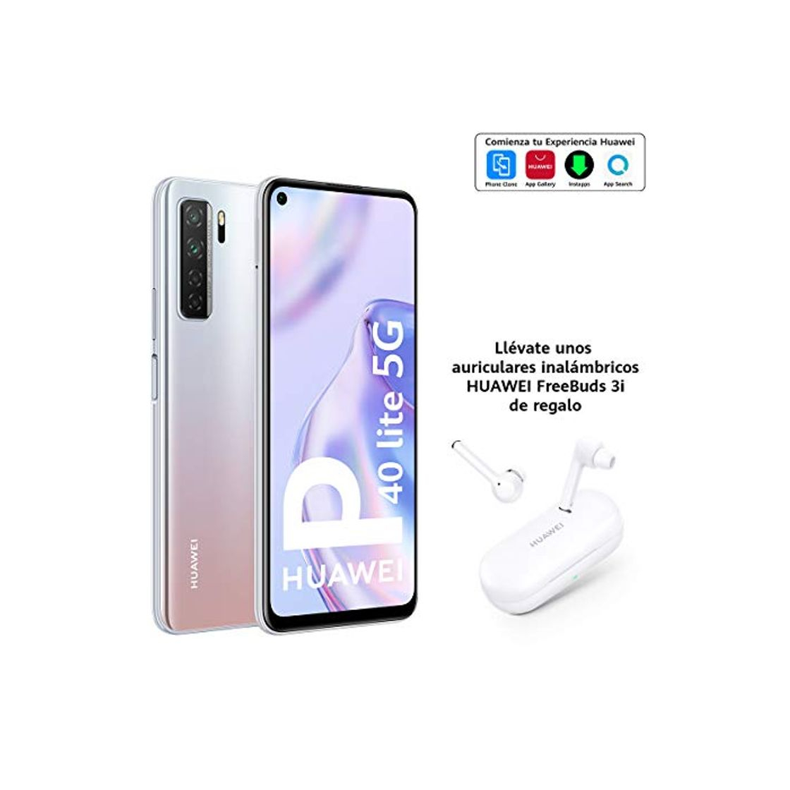 Producto HUAWEI P40 lite 5G  - Smartphone con pantalla FullView de 6.5",