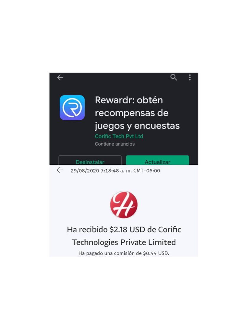 REWARD,,,. app para ganar dinero!!🤑🤑😎🤟🤘
