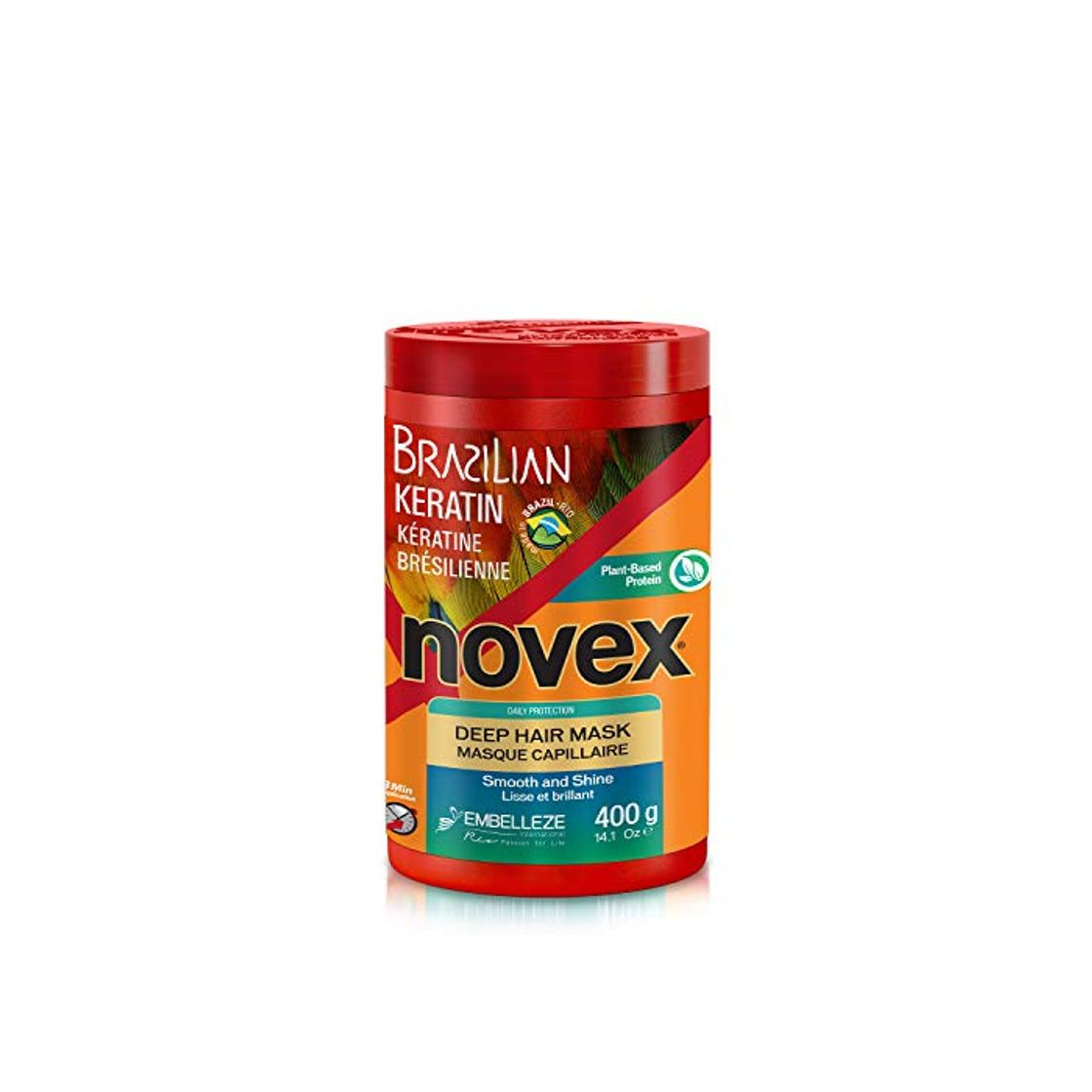 Beauty NOVEX MASCARILLA QUERATINA BRASILEÑA 400 G