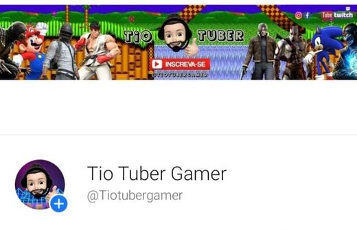 Facebook Tio Tuber Gamer