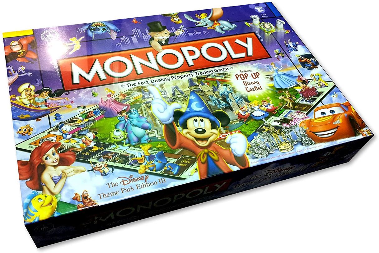 Lugar Disney Theme Park Edition III Monopoly Game by Hasbro