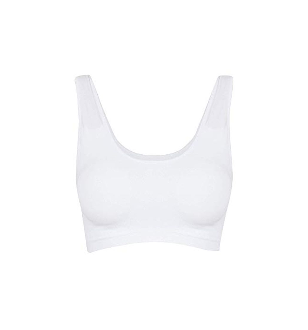 Producto Love My Fashions® Women Girls Seamless Bralette Wireless Non-Padded Soft Comfort Easy