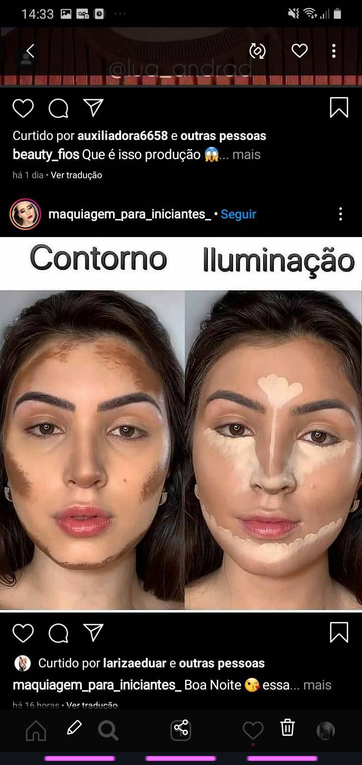 Fashion Iluminação e contorno ❤