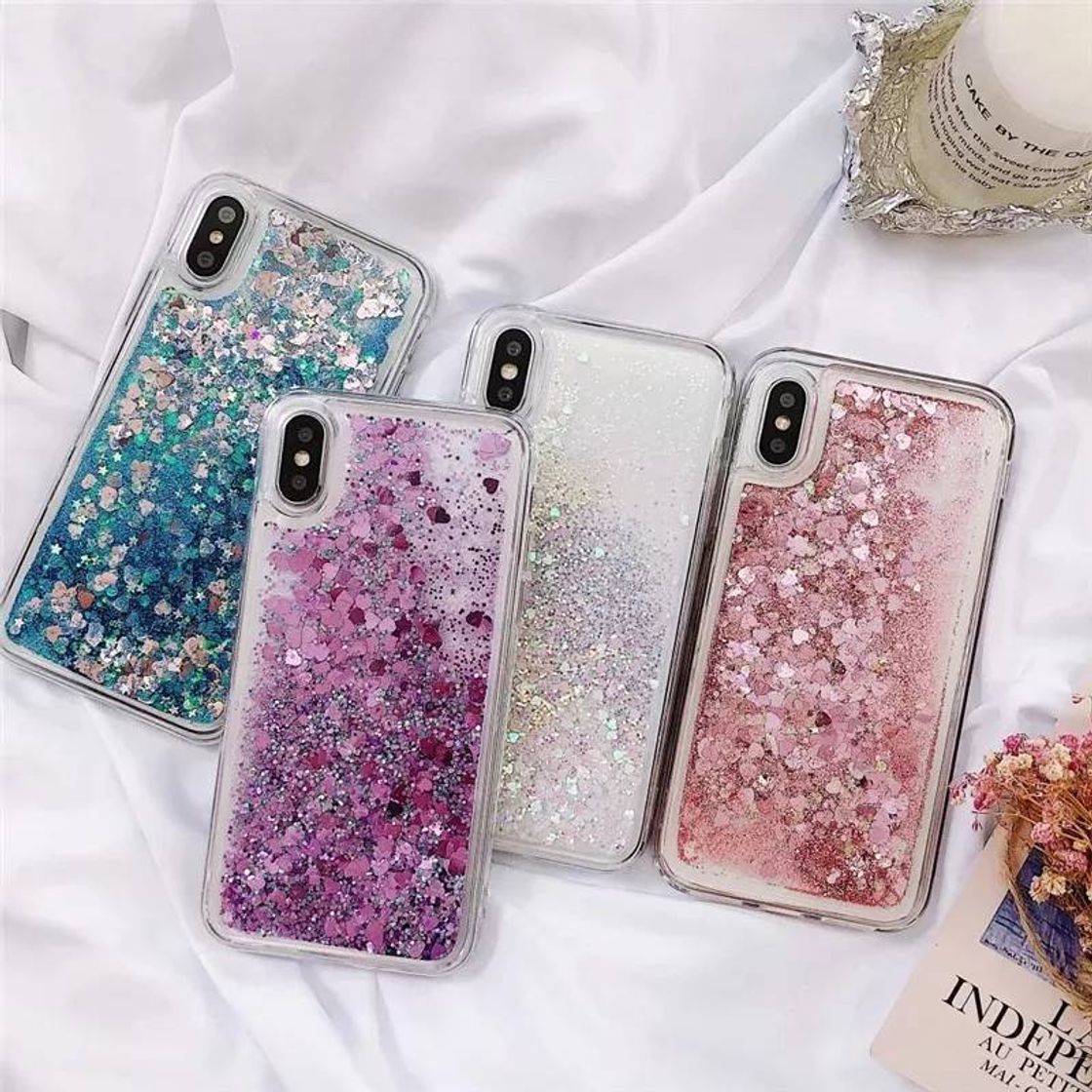 Moda Glitter case✨