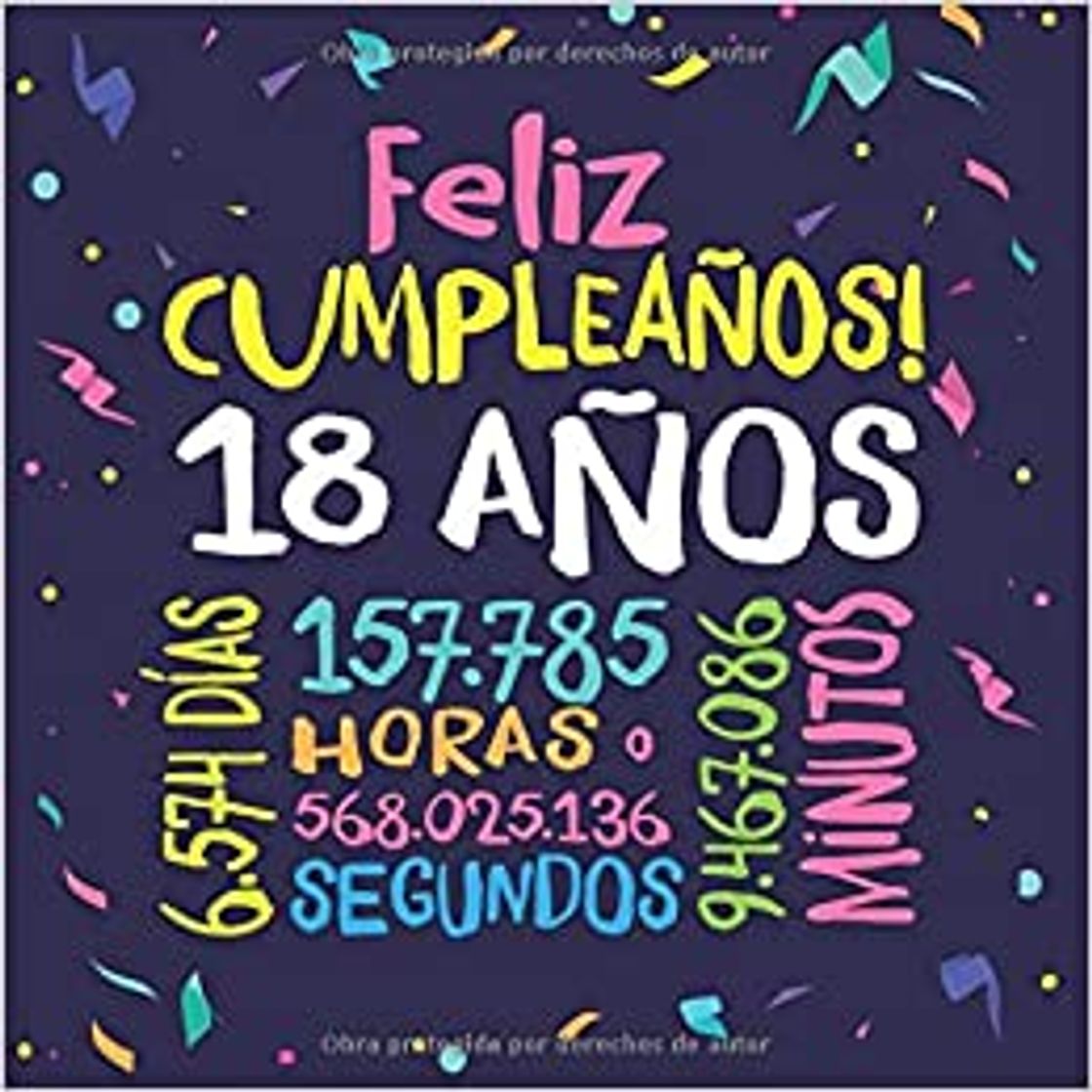 Product Libro de visitas 18 cumpleaños!