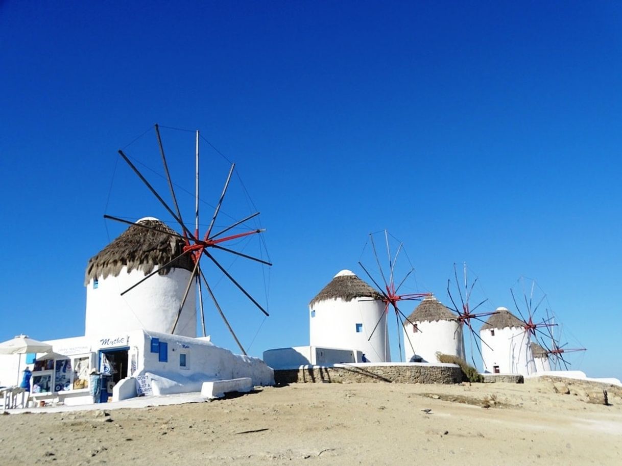 Place The windmills of Mykonos