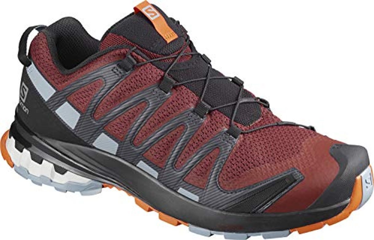 Moda Salomon XA Pro 3D v8, Zapatillas de Trail Running Hombre, Color: Rojo