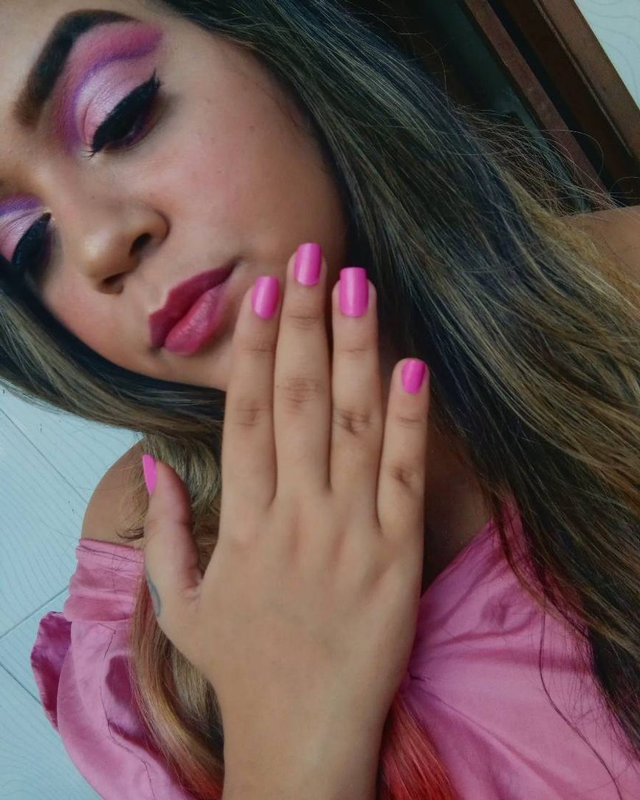 Fashion Maquiagem rosa