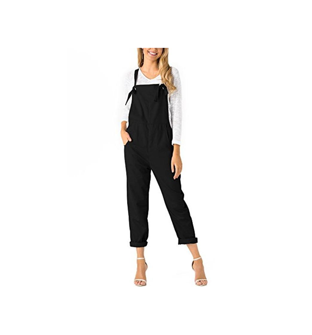 Social YOINS Mujer Peto de Pantalones Largo Suelto Mono Bolsillos Casual Playa Fiesta