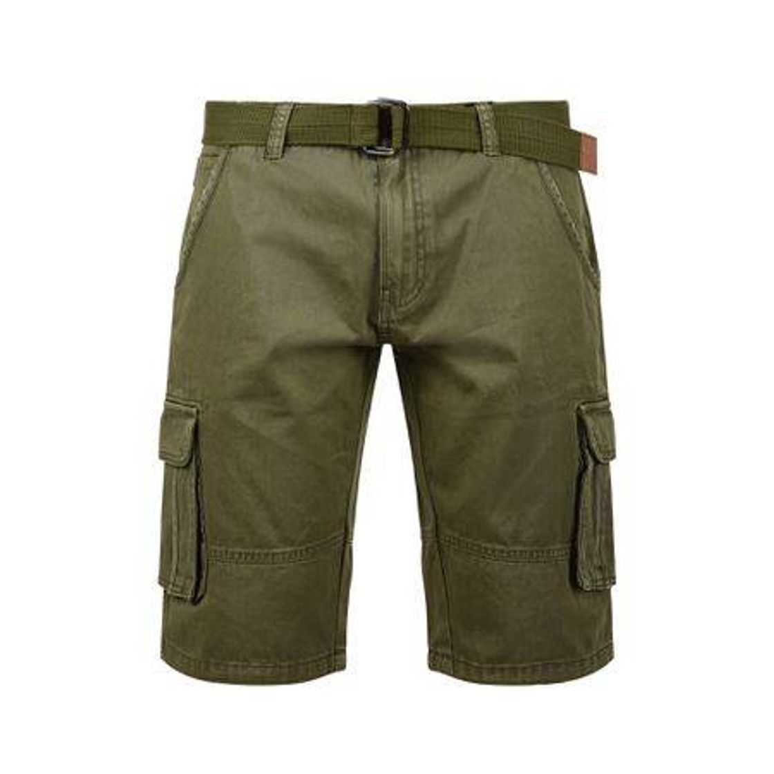 Social INDICODE Costa - Pantalon corto cargo para hombre, tamaño:M;color:Army