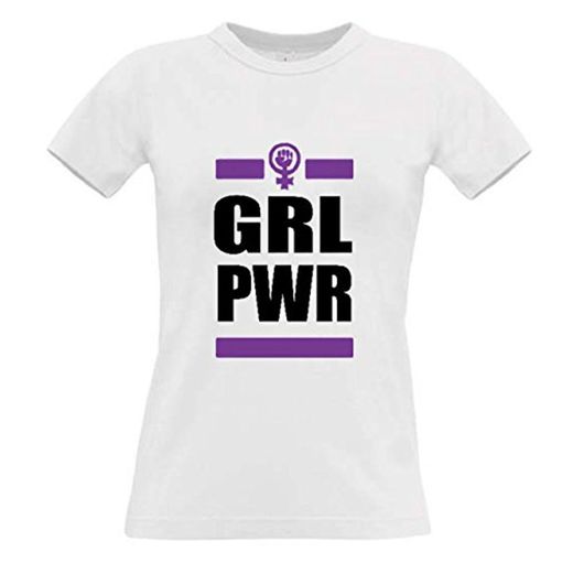 Camiseta Girl Power Feminismo Algodon Premium 190grs