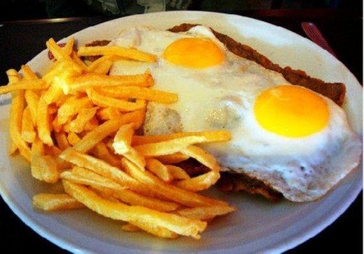 Como hacer PATATAS FRITAS con HUEVOS fritos | Fried Eggs and ...