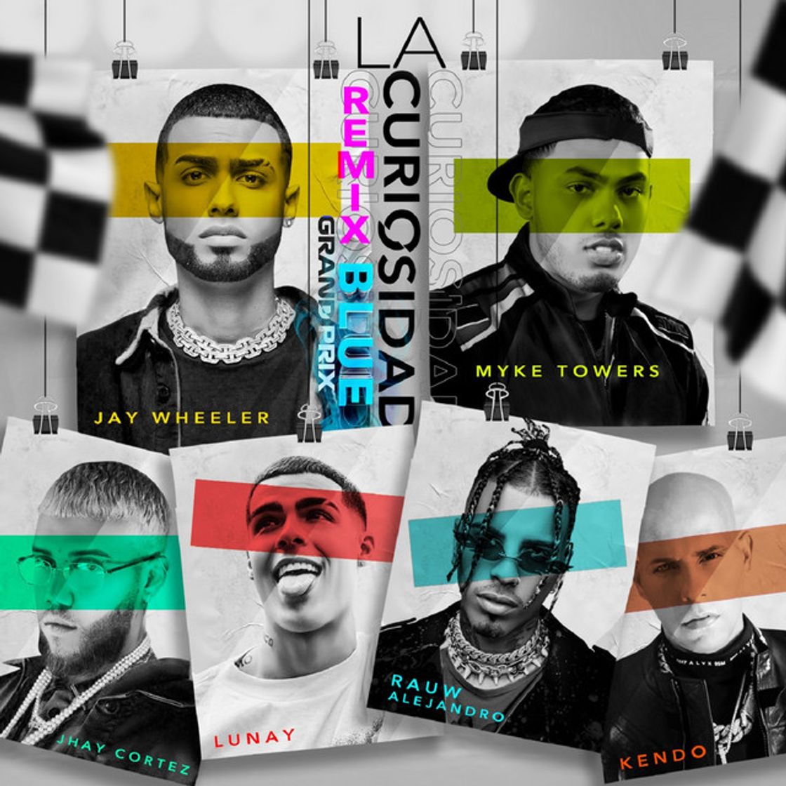 Canción La Curiosidad (feat. Dj Nelson, Jhay Cortez, Lunay & Kendo Kaponi) - Blue Grand Prix Remix