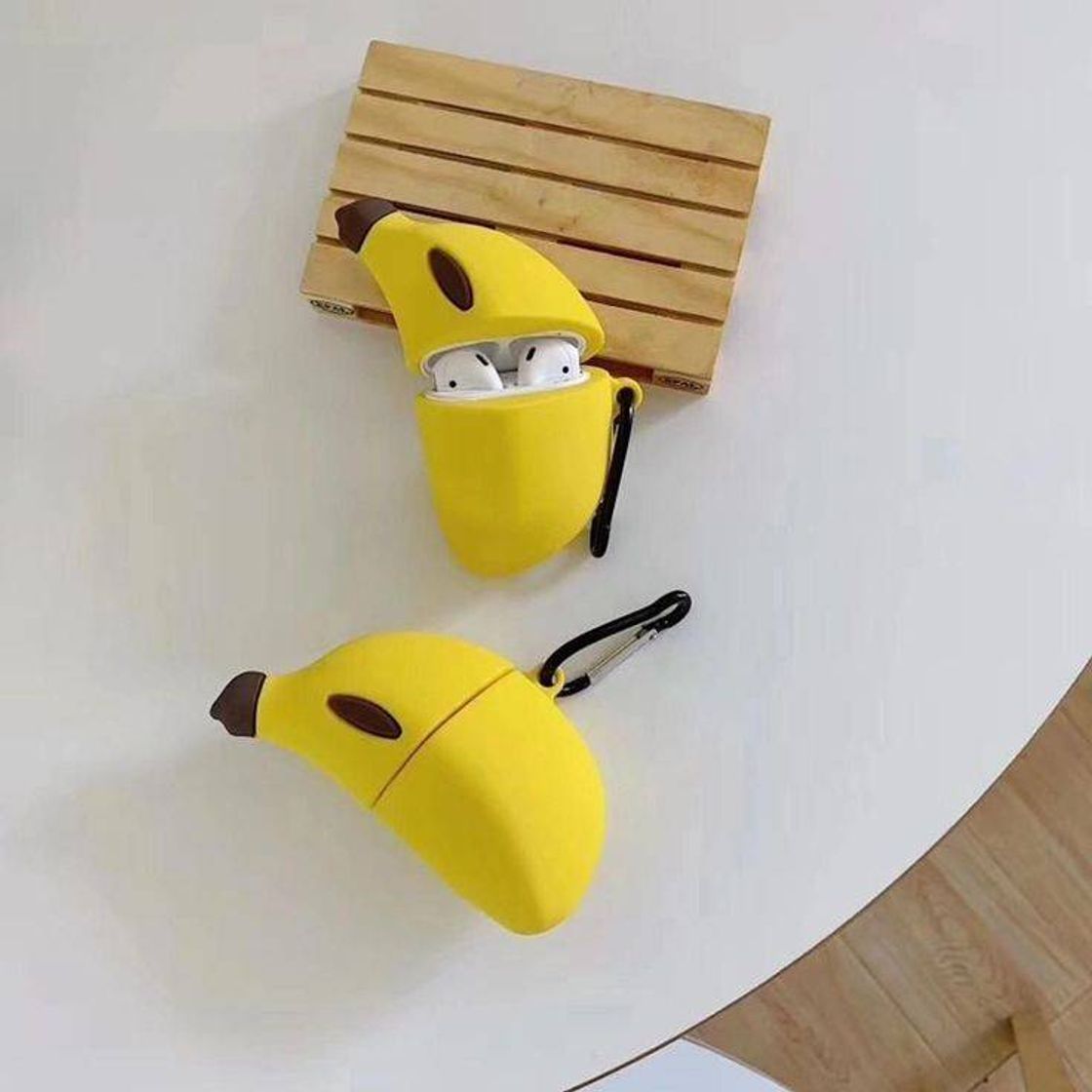 Moda Capinha de fone banana