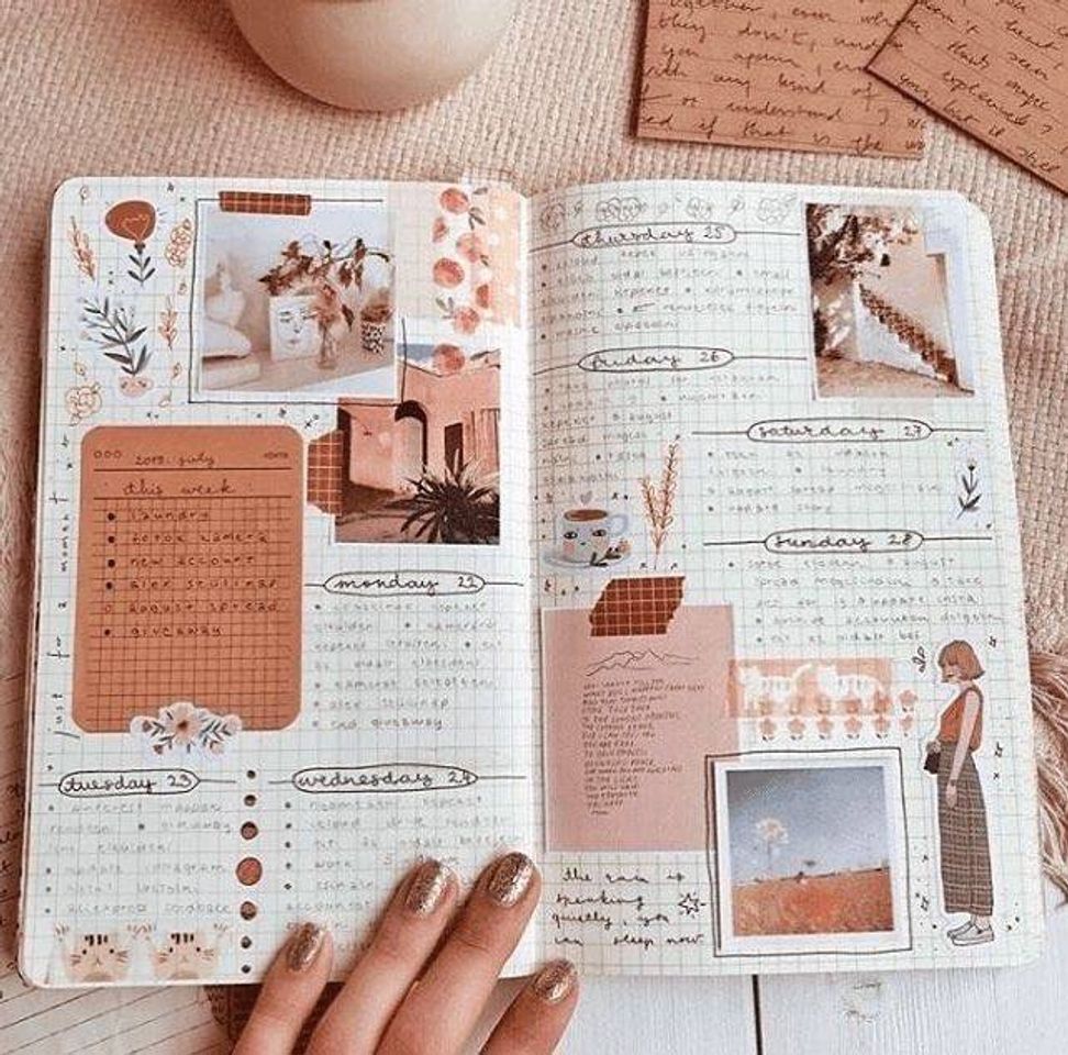 Fashion Planner bullet journal 