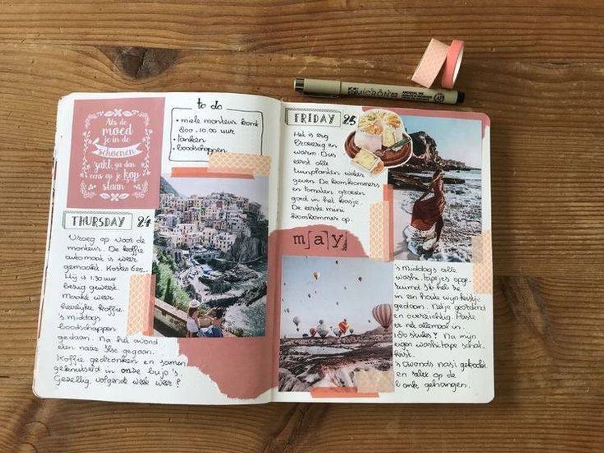 Fashion Planner bullet journal 