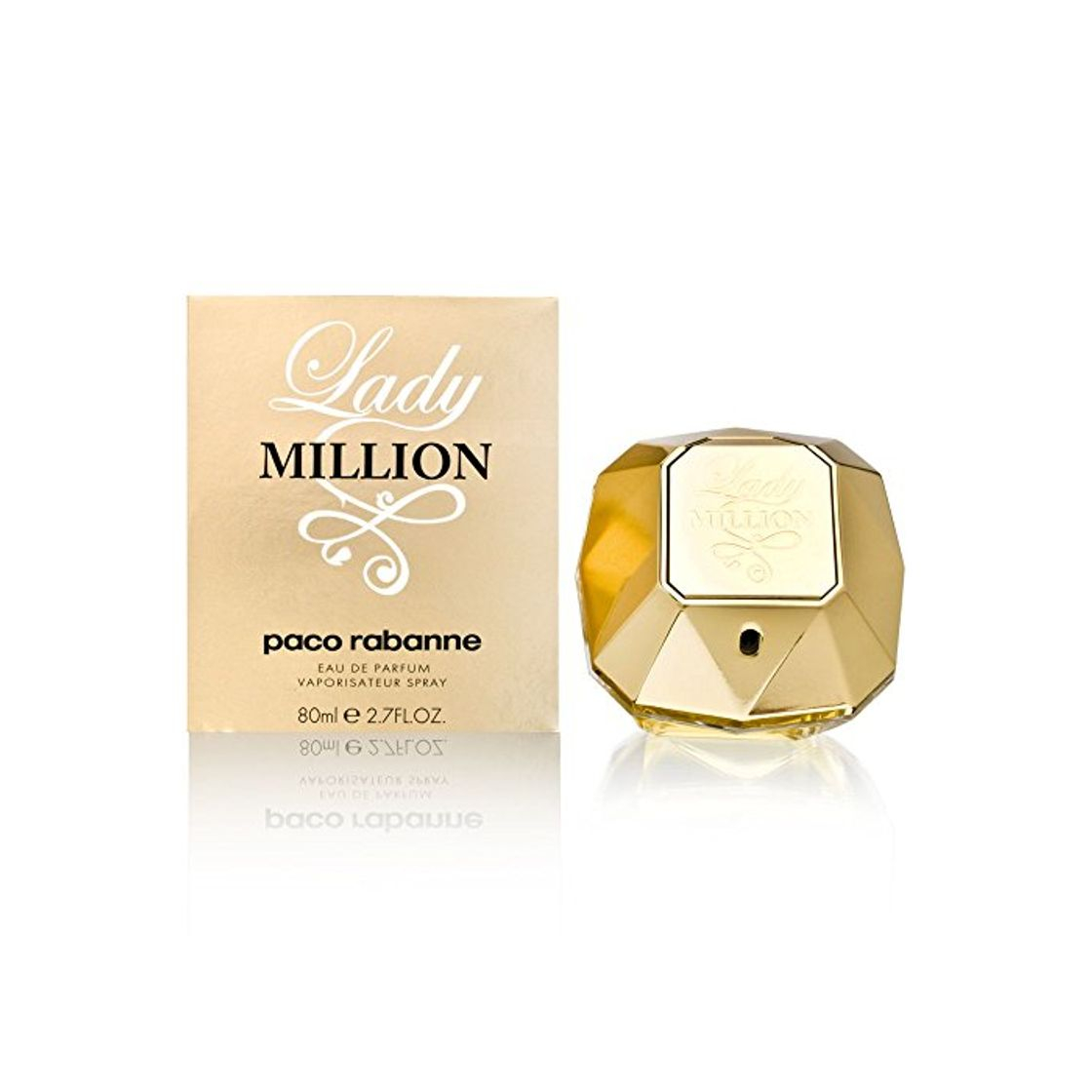 Social PACO RABANNE LADY MILLION agua de perfume vaporizador 80 ml