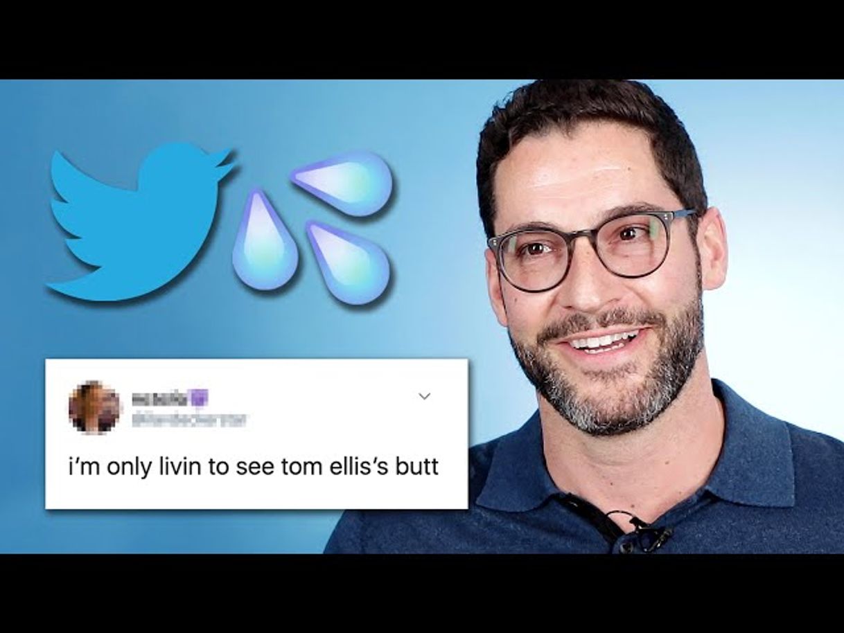 Fashion Tom Ellis Reads Thirst Tweets - YouTube