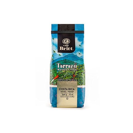 Café Britt Costa Rica Tarrazú Montecielo Arabica Molido